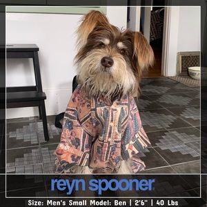 Reyn Spooner men’s short sleeve button up shirt